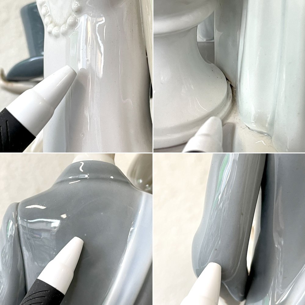 リヤドロ LLADRO 若い外交官 フィギュリン 陶器人形 ポーセリンアート 置物 オブジェ スペイン 廃番 ◇