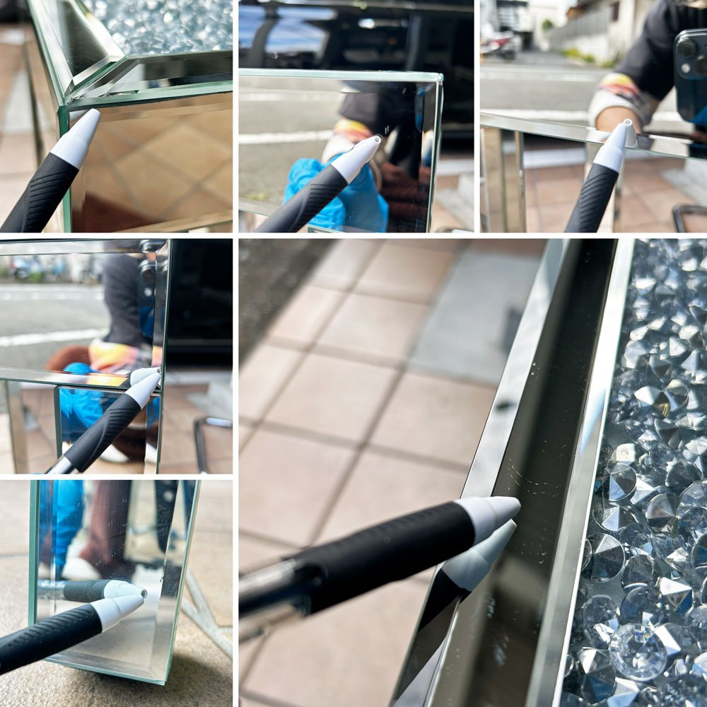 クロシオ KUROSHIO MIRAYU サイドテーブル ダイヤテーブル モダン 店舗什器 ◇
