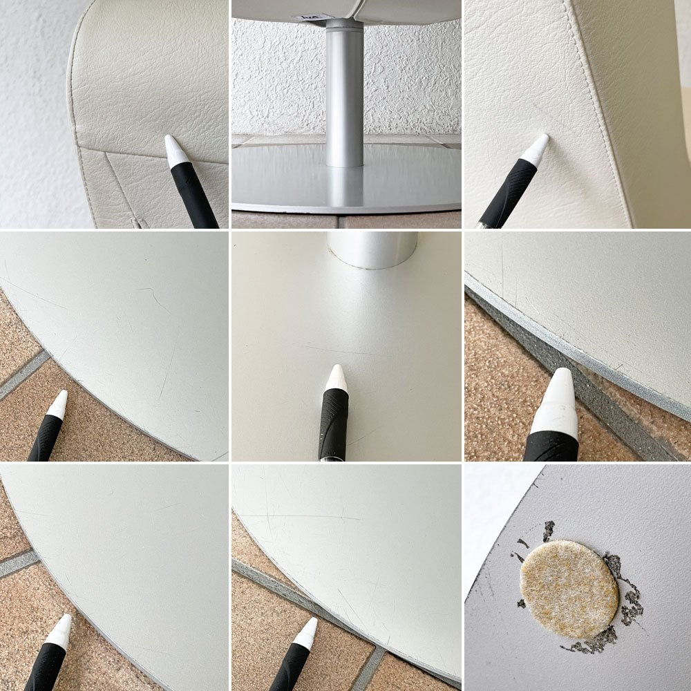 カッシーナイクスシー Cassina ixc. ブーメラン プリュス ラウンジ スウィベル チェア BOOMERANG PLUS グエナエル・ニコラ 希少 廃番モデル ◇