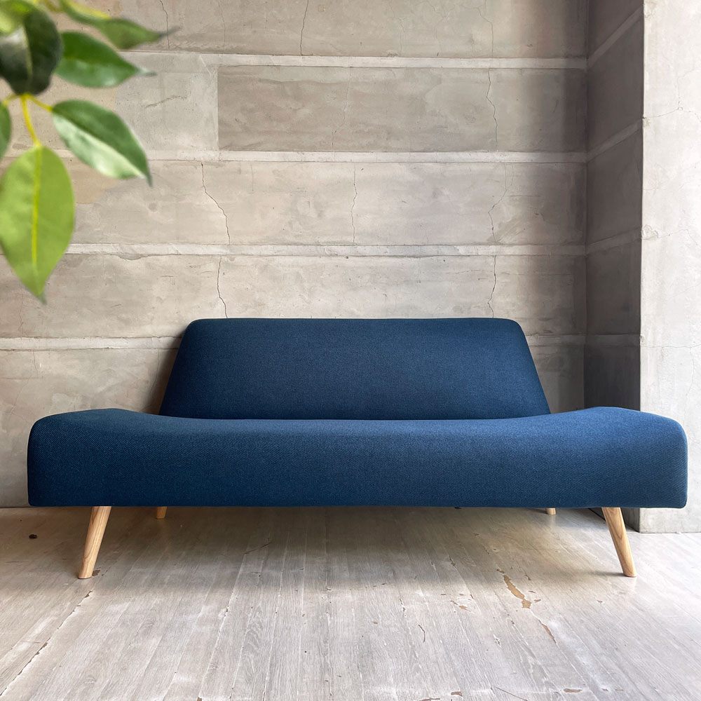 イデー IDEE アーオ ソファ AO SOFA 2P ネイビー 岡嶌要 定価¥79,000- ♪