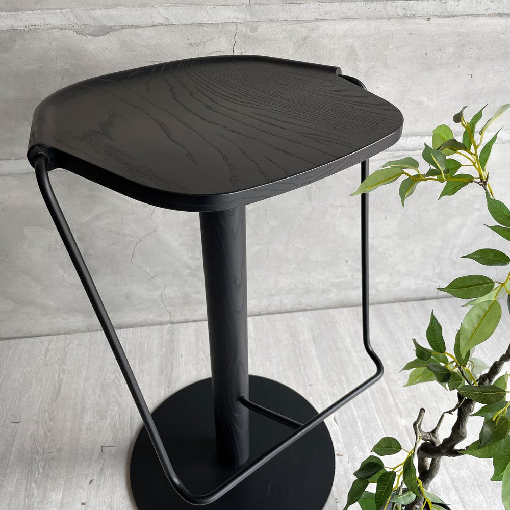 マティアッツィ MATTIAZZI ウンチーノ UNCINO カウンタースツール バースツール ハイチェア ブラックアッシュ ロナン&エルワン・ブルレック イタリア 定価¥194,000- ♪