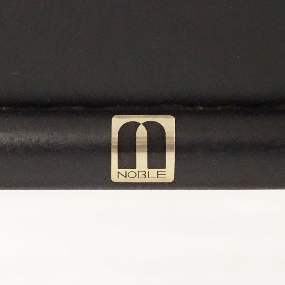 ノーブル家具工業 NOBLE アームチェア LDチェア PVCレザー ポストモダン A ●
