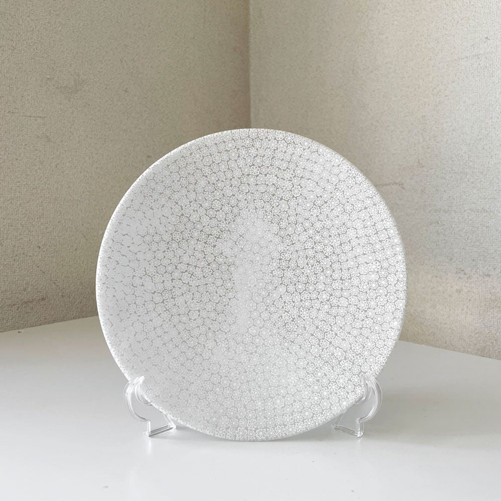 Ercole Moretti ガラスプレート 円形　24cm DSC01215_dd6764f8-0e3a-46af-