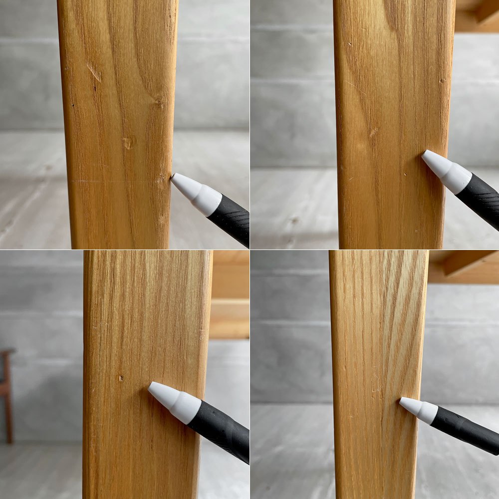 無印良品 MUJI ダイニングテーブル 無垢集成材 W140cm タモ材 ナチュラル 廃番♪