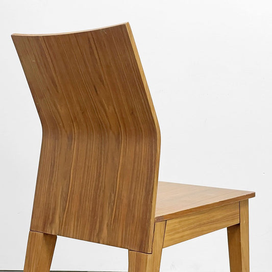 アクタス ACTUS ヴェント VENTO ダイニングチェア ウォールナット材 曲木 シンプルデザイン A ●