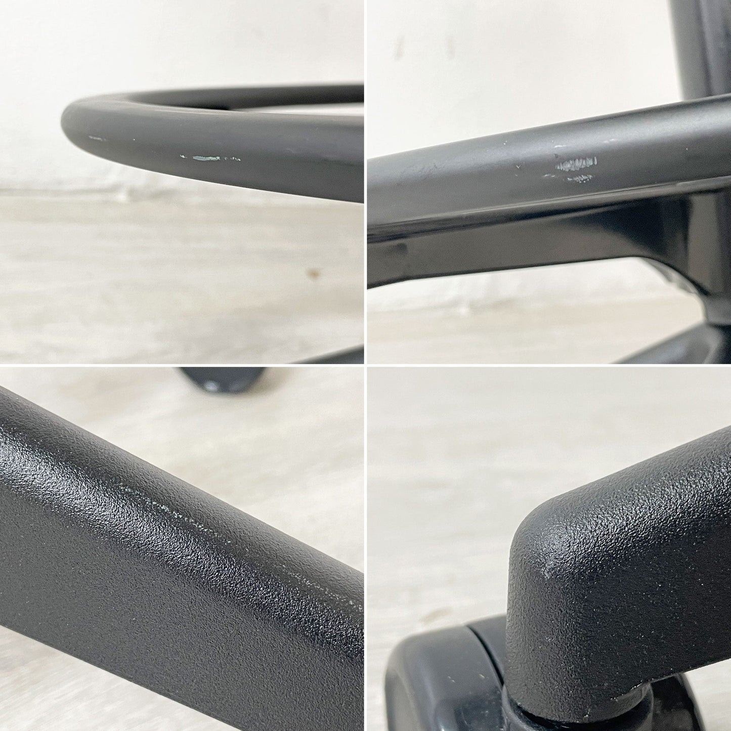 スチールケース Steelcase ノード ファイブスター スツール Node FIVE-STAR STOOL ハイチェア 製図チェア ブラック 定価約87,000円 ●