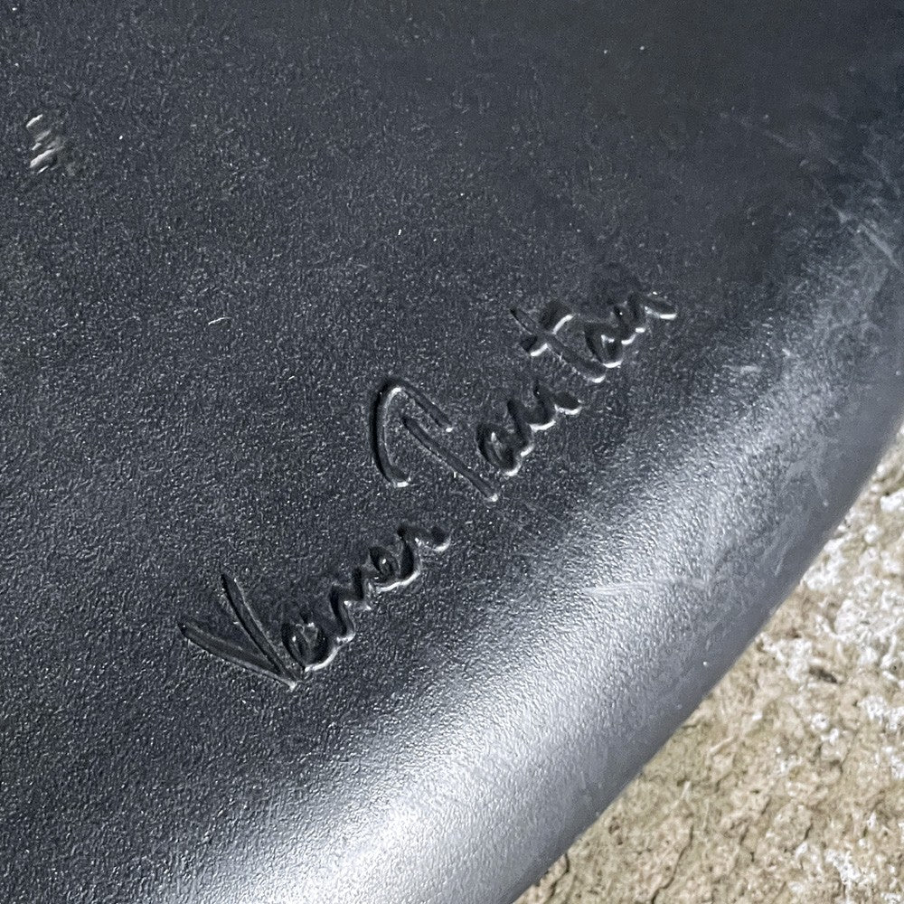 ヴィトラ vitra パントンチェア ダイニングチェア スタッキングチェア ディープブラック ヴェルナー・パントン Panton ミッドセンチュリー スペースエイジ ■