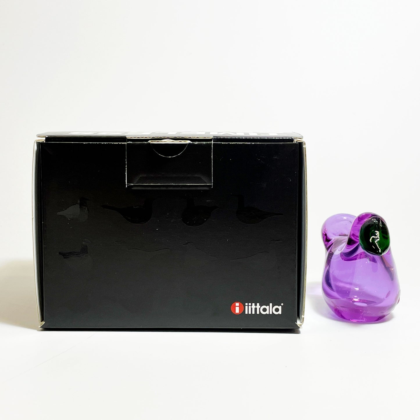 イッタラ iittala イッタラバード シエッポ Sieppo アメジスト × グリーン 2015年 131/1000 箱&テキスタイル付 オイバ・トイッカ SCOPE別注 ★