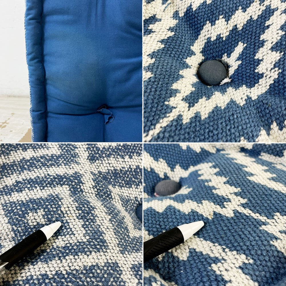 アデペシュ a.depeche ブロックマルチソファ Block Multi Sofa コーナー ノス ブルー NOS blue 定価¥41,800- ●