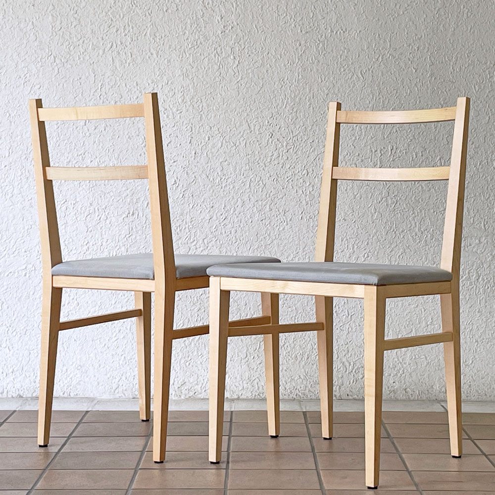 イデー IDEE センタチェア SENTA CHAIR ダイニングチェア メープル材 植木莞爾 受注生産品 B ◇