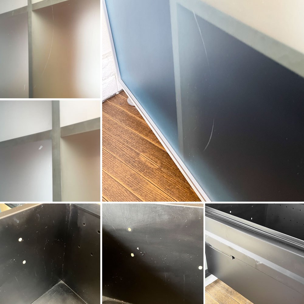 ウィルクハーン Wilkhahn ミナモ Minamo ファイリングシェルフ Filing Shelf ビーチ材 アルミフレーム アクリルパネル 2ドロワー 2列4段 コクヨ取扱い ◎
