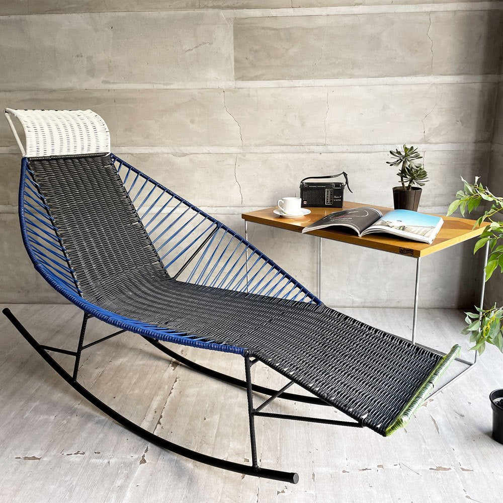 マルニ 100チェアズ コレクション MARNI 100 Chairs Collection シェーズロング ロッキングチェア 寝椅子 PVCコード アイアン コロンビア 希少 ♪