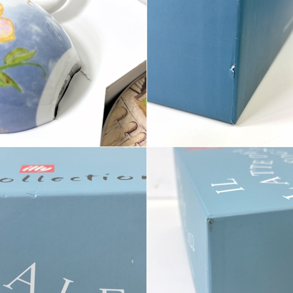 イリー illy アートコレクション Art Collection ビエンナーレ 2022 カプチーノ カップ&ソーサー C&S 6客セット イタリア 箱付 未使用品 ●