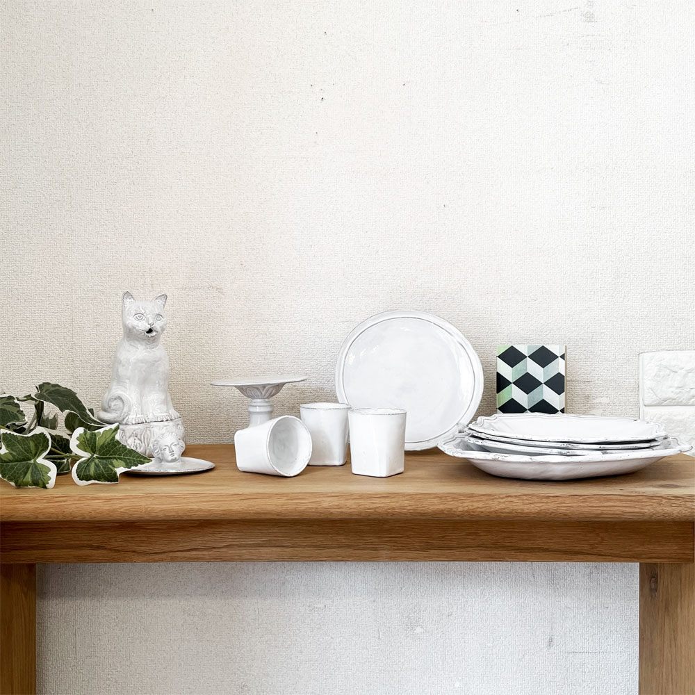 アスティエ・ド・ヴィラット ASTIER de VILLATTE クレジュス Cresus ティーカップ ゴールドライン Φ9.5cm フランス 定価¥28,490- ◎