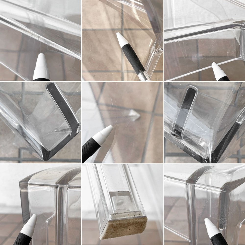 カルテル Kartell ビクトリア ゴースト Victoria Ghost ダイニングチェア スタッキング フィリップ・スタルク Philippe Starck イタリアモダン B ◇