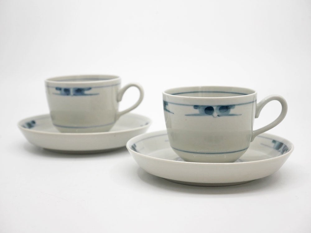 ロイヤルコペンハーゲン ROYAL COPENHAGEN ジェミナ GEMINA デミタスカップ&ソーサー C&S ギャートルド・バセゴー デンマーク 北欧ビンテージ A ●