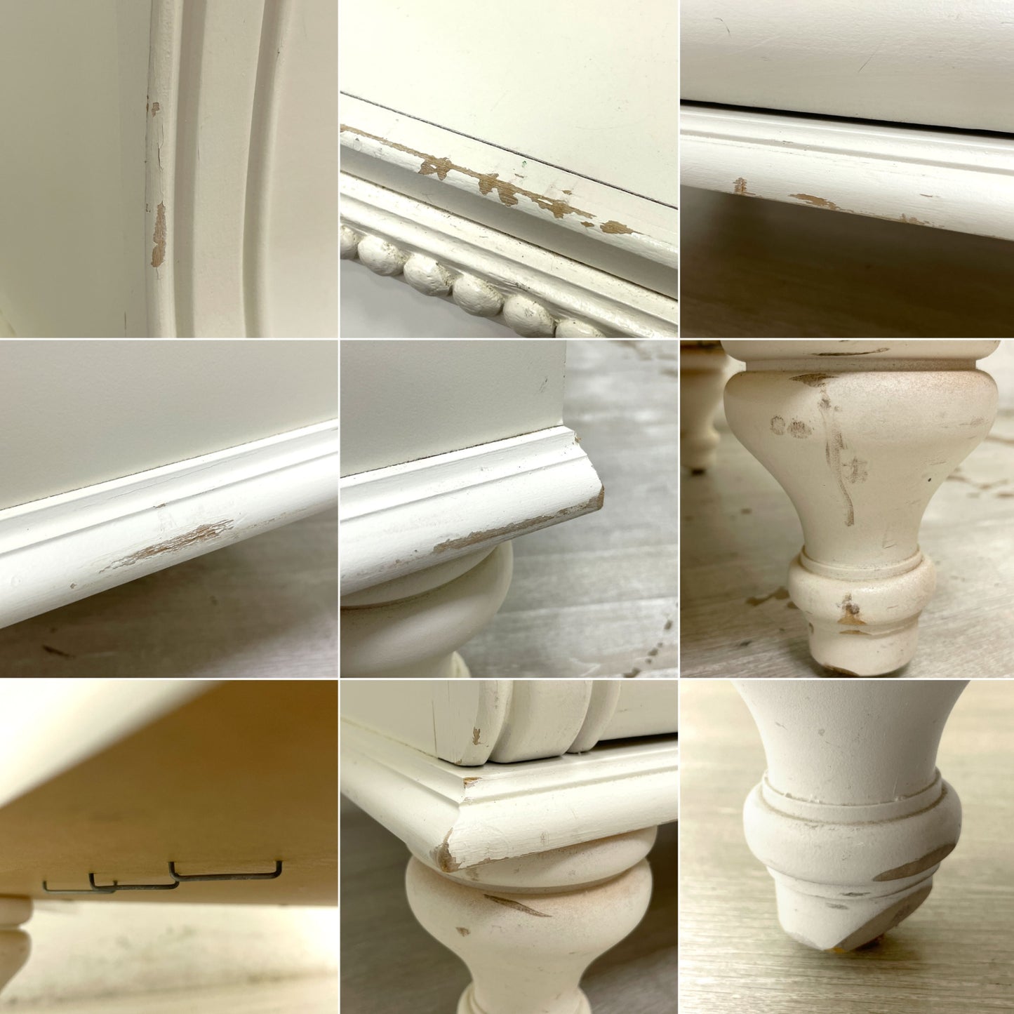 スタンレーファニチャー Stanley Furniture スモール ワードローブ ホワイトペイント 棚板付き ●