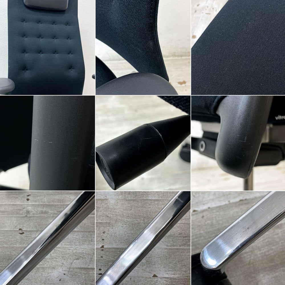 ヴィトラ vitra IDトリム ID Trim L 2Dアームレスト オフィスチェア デスクチェア ハイバック ヘッドレスト付き アントニオ・チッテリオ 参考定価¥242,000- ●