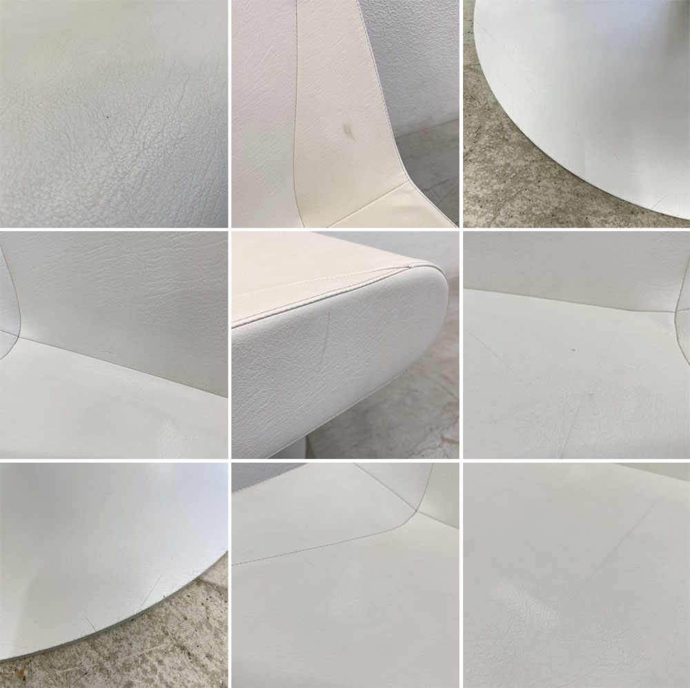 カッシーナイクスシー Cassina ixc. ブーメラン プリュス ラウンジ スウィベル チェア BOOMERANG PLUS グエナエル・ニコラ 希少廃番モデル 38.5~40.7万円の品 B 〓