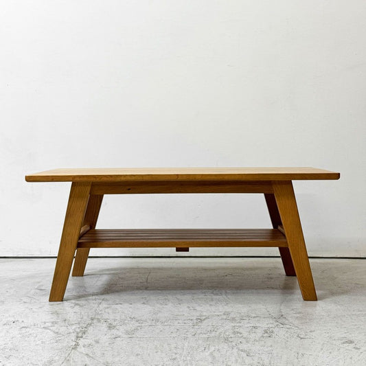 ドアーズリビングプロダクツ DOORS LIVING PRODUCTS ボシー BOTHY ローテーブル 900 W90xD48xH37.5cm オーク無垢材 ●