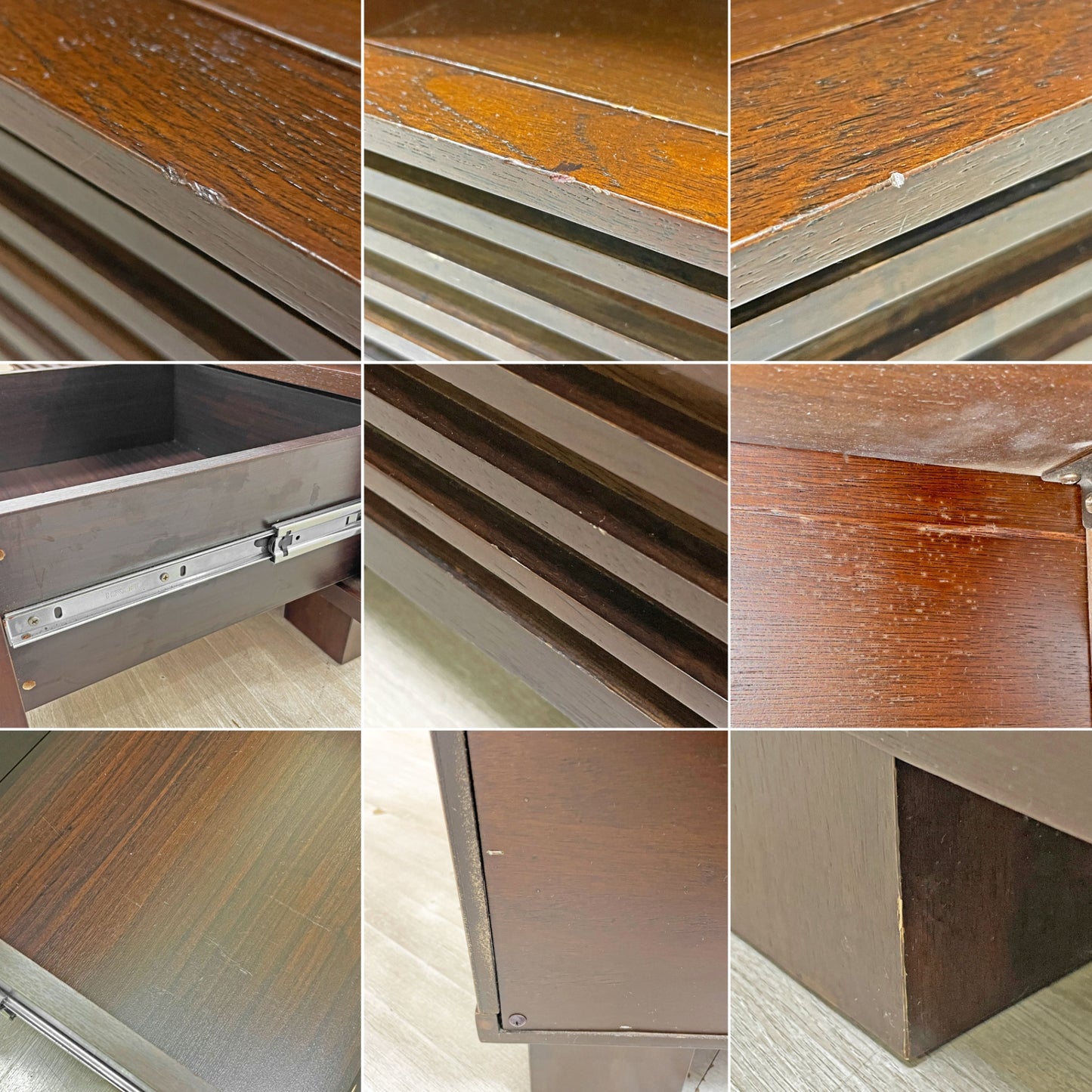 エーフラット a.Flat ルーバー Louver TVボード AVボード W160cm アジアンリゾートスタイル ●