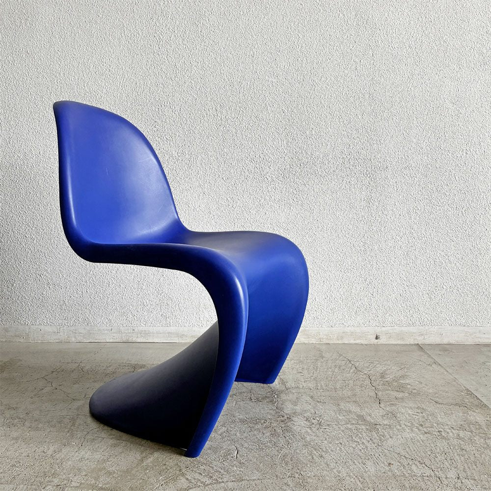 ヴィトラ vitra パントンチェア Panton Chair ブルー 屋内外使用可