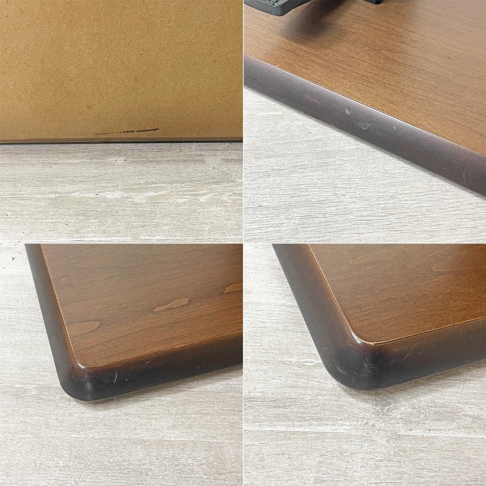 園田産業 ルチア Ruthia LDダイニングテーブル 昇降テーブル W120cm アルダー材 ●