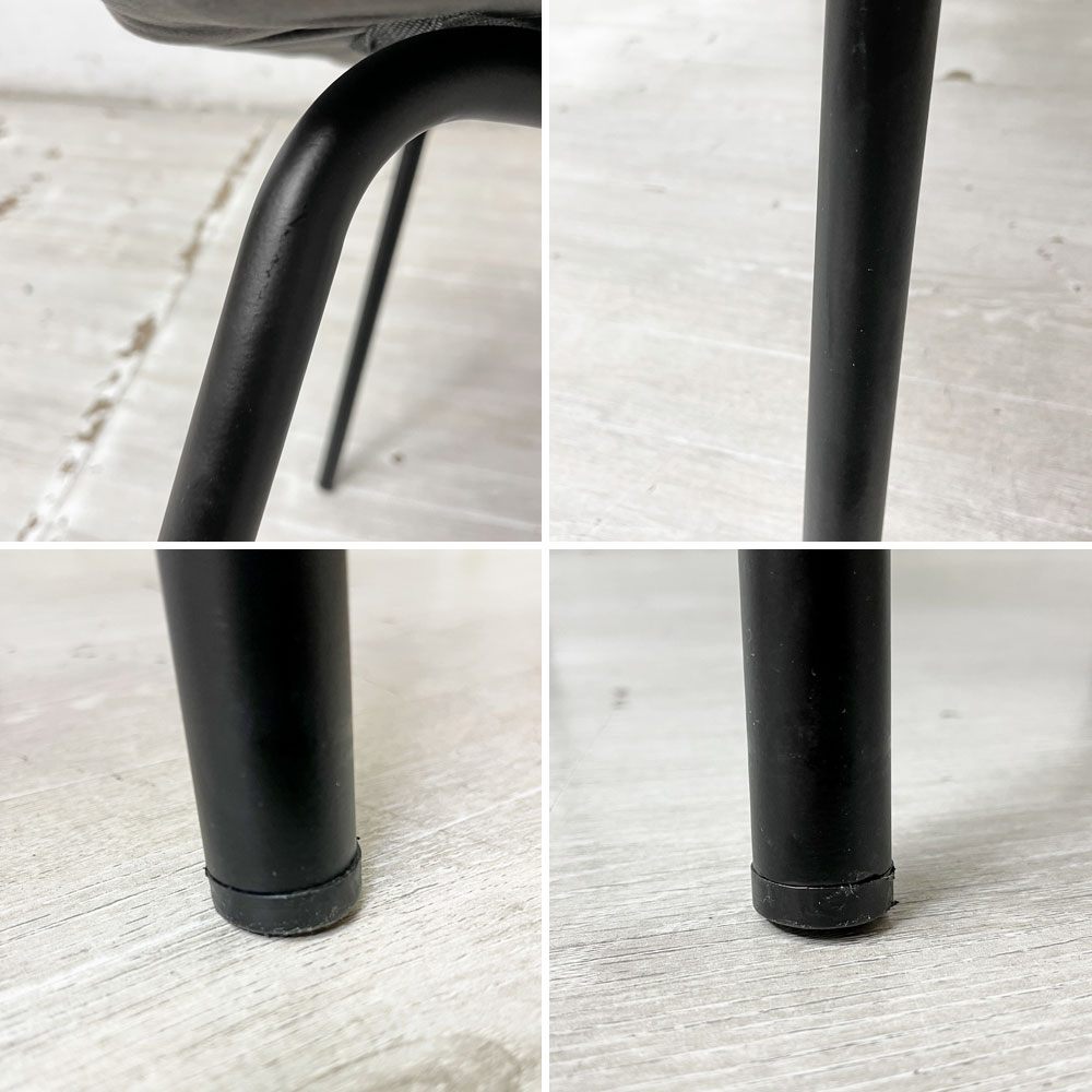 モーダエンカーサ moda en casa チューリップチェア TULIP chair スモーク ナノファイバーファブリック モダンデザイン ●