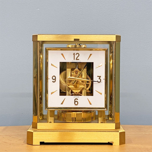 ジャガー ルクルト JAEGER LECOULTRE アトモス ATMOS 5903 空気時計 置時計 永久時計 ジャンク品 ◎