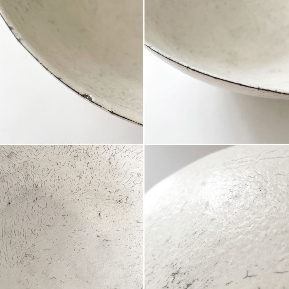 横山拓也 Takuya Yokoyama 粉引深鉢 オーバルボウル W20cm ホワイト 現代作家 ◎