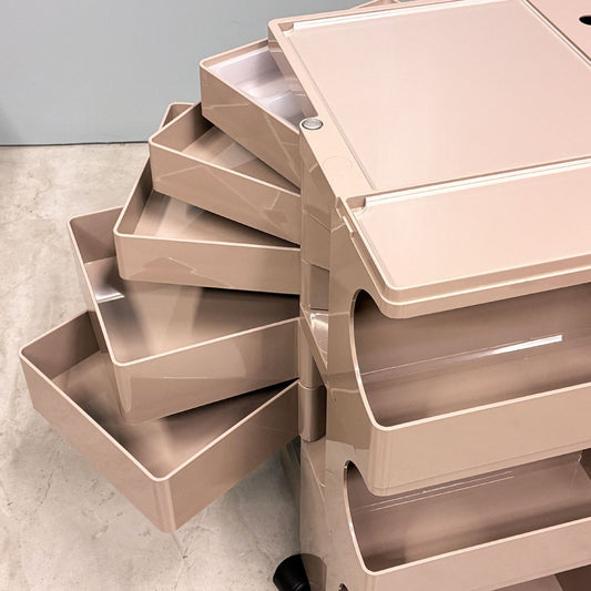 ビーライン B-LINE ボビーワゴン Boby Wagon 3段5トレイ クミンアクリルプレート付き ジョエ・コロンボ MoMA ミッドセンチュリー ◎