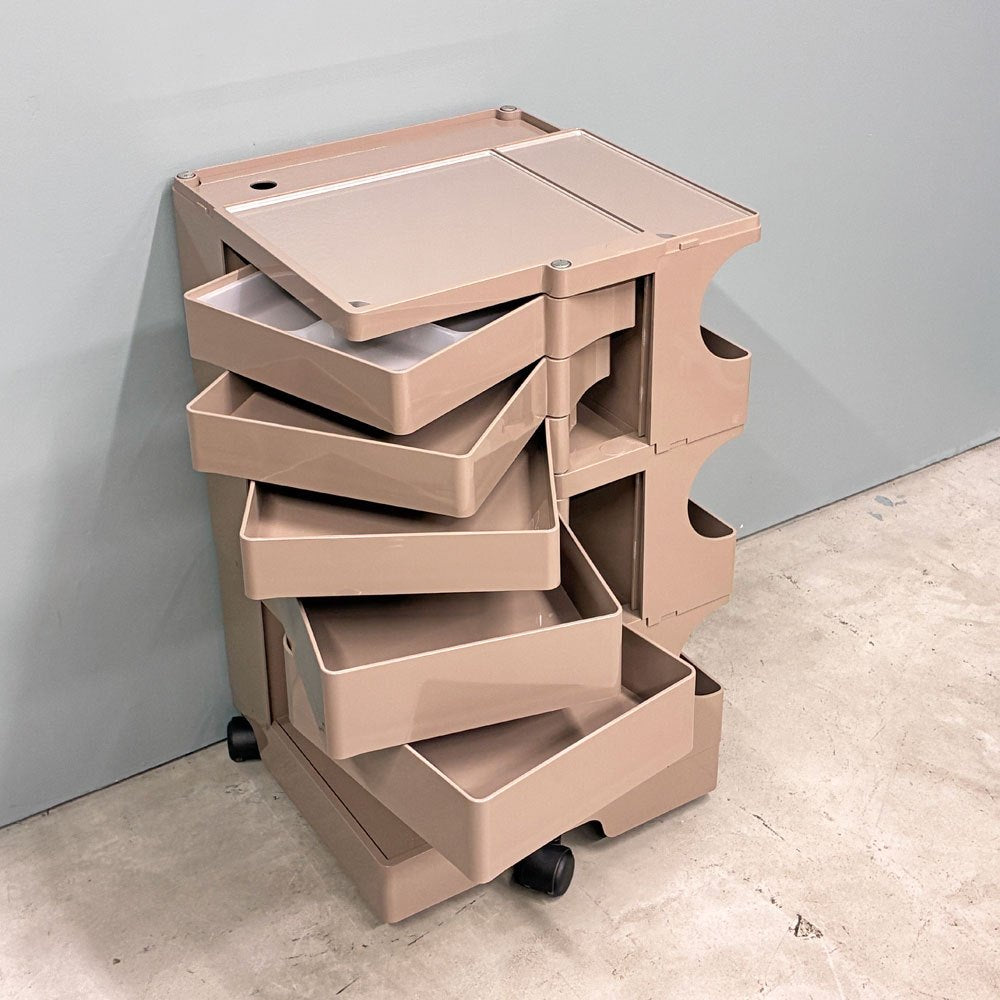ビーライン B-LINE ボビーワゴン Boby Wagon 3段5トレイ クミンアクリルプレート付き ジョエ・コロンボ MoMA ミッドセンチュリー ◎