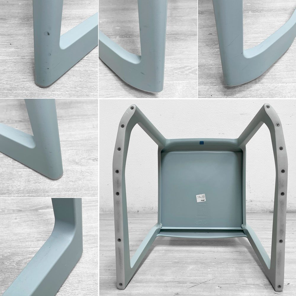 ヴィトラ Vitra ティプトン Tip Ton ワークチェア ダイニングチェア デスクチェア アースグレー スタッキング チルト機能 定価¥42,900- B ●