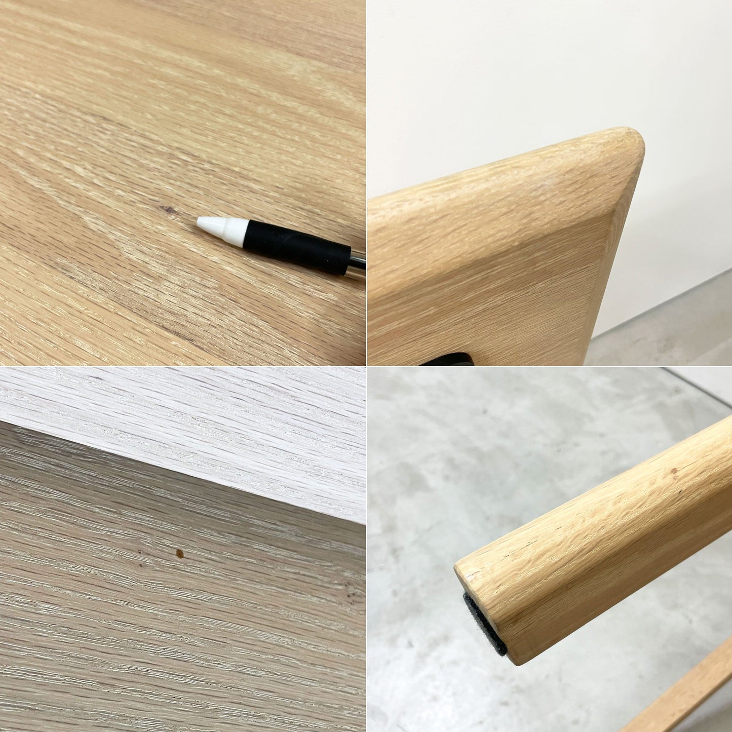 アクタス ACTUS スープ SOUP ダイニングテーブル Aレッグ オーク材 ミルク オイル仕上げ ナチュラル W150 定価¥152,900- ●