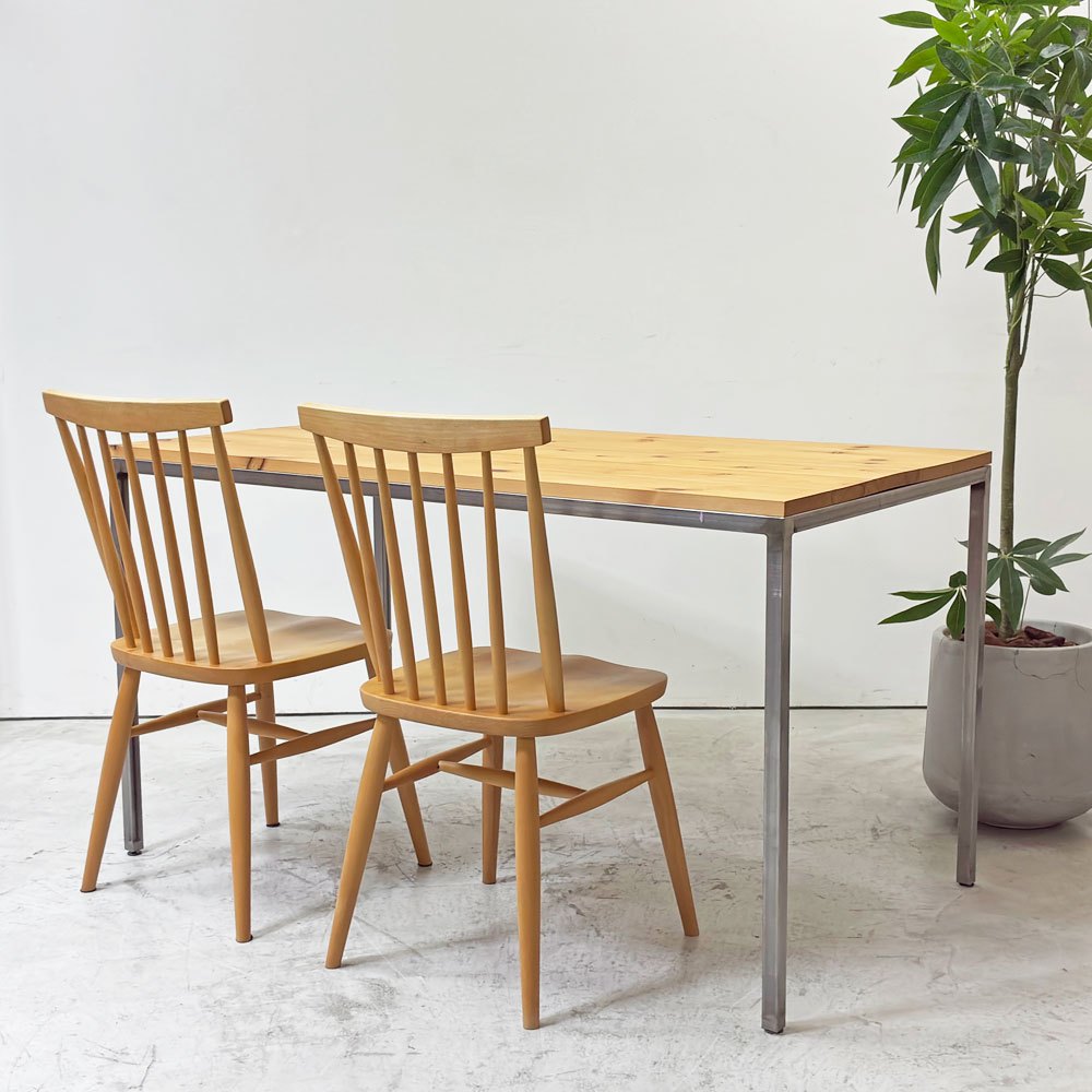 モモナチュラル MOMO Natural ヴィボ VIBO ダイニングチェア アルダー材 シンプルナチュラル B ●