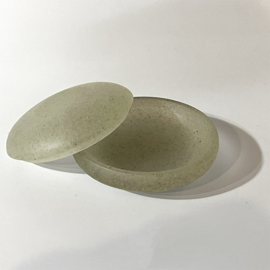 波多野裕子 パート・ド・ヴェール 蓋物 現代作家 ★