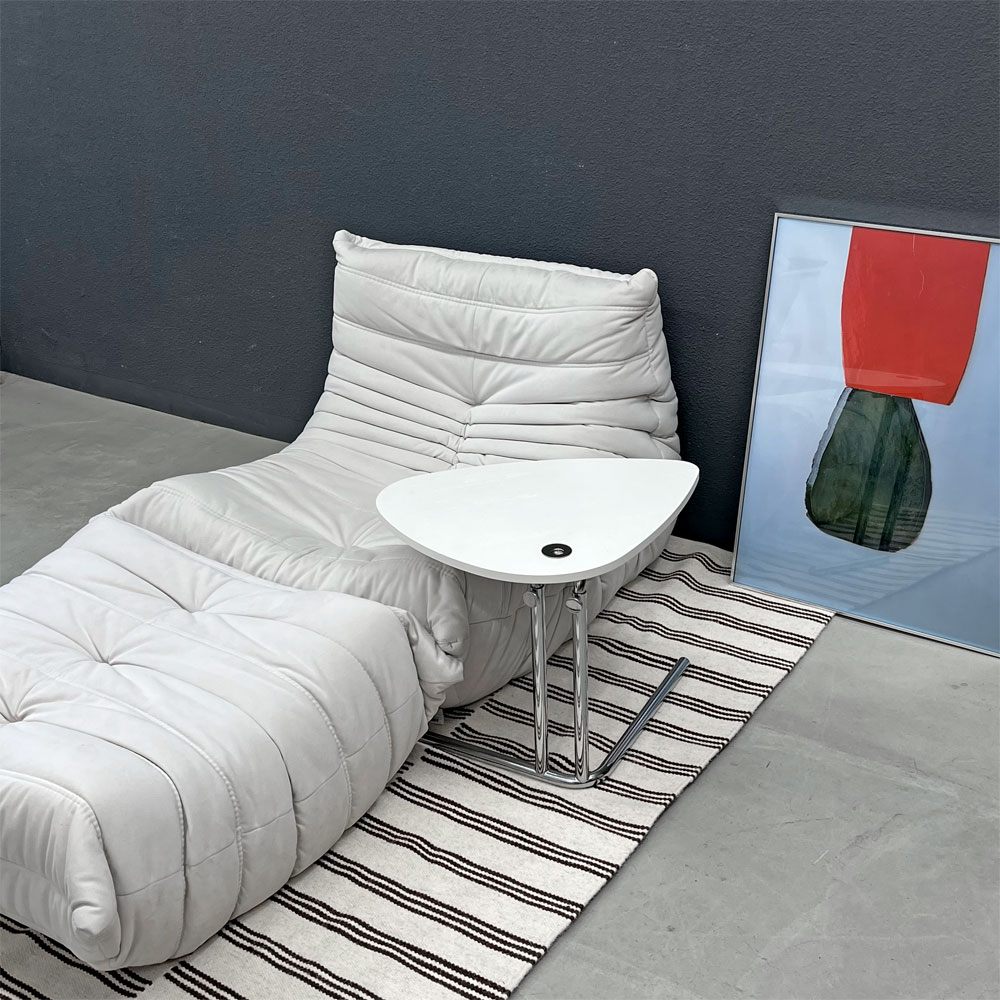 リーンロゼ ligne roset トーゴ TOGO 1P ソファ ウルトラスエード 美品 ミッシェルデュカロワ 〓