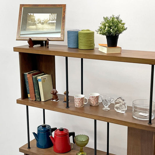 ノーウェアライクホーム NOWHERE LIKE HOME デリック DERICK シェルフ W120 H134cm 関家具 展示品具 ●