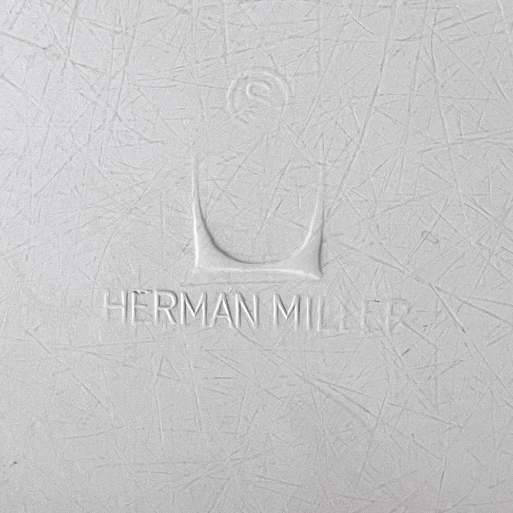 ハーマンミラー Herman Miller サイドシェルチェア セカンド 2nd FRP パーチメントカラー キャスターベース イームズ ビンテージ ■