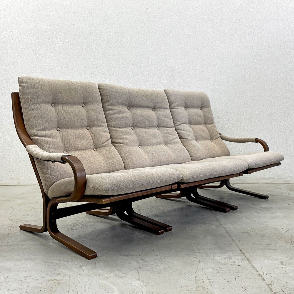 FUJIFURNITURE 富士ファニチア Agio/アージオ 3シーター 緑