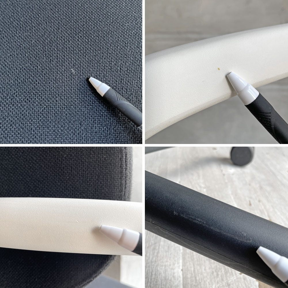 ヴィトラ Vitra オールスター Allstar オフィスチェア デスクチェア ブラック×ホワイト コンスタンチン・グルチッチ 定価¥139,700- ♪