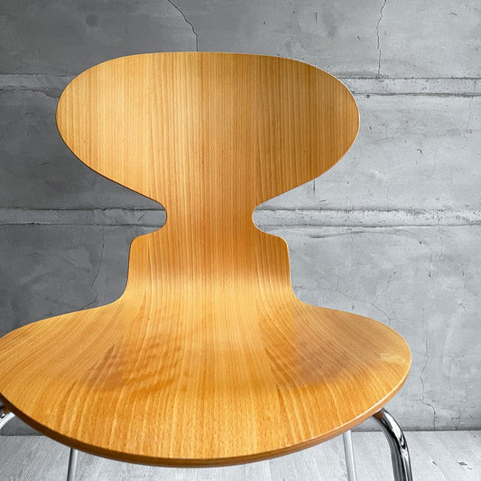 フリッツハンセン Fritz Hansen 3101 アリンコチェア アントチェア 4本脚 ナチュラルビーチ ラッカー仕上げ フェルトグライズ アルネ・ヤコブセン B ♪