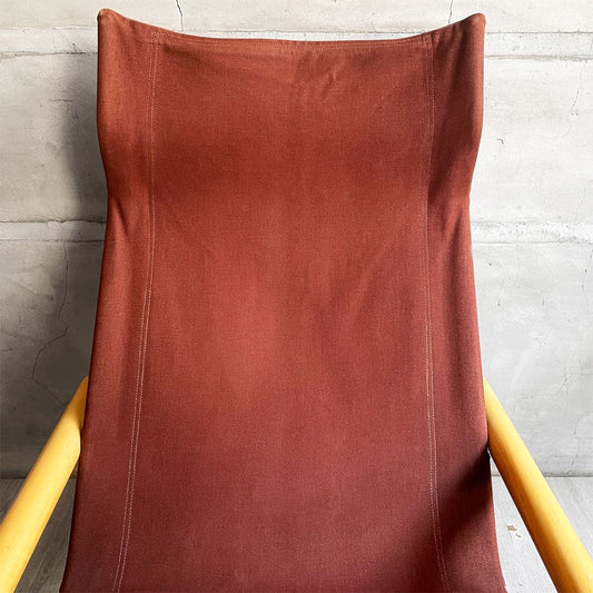 ニーチェアX NY chair X フォールディングチェア 折り畳み レンガ オーク材 新居 猛 ニーファニチア製 ♪