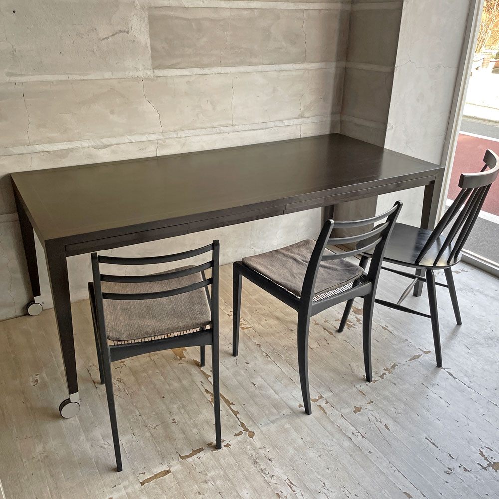 タイムアンドスタイル TIME&STYLE クインテット QUINTET ダイニングテーブル TF-218D キャスター 8ドロワー W180cm モダンデザイン 廃番