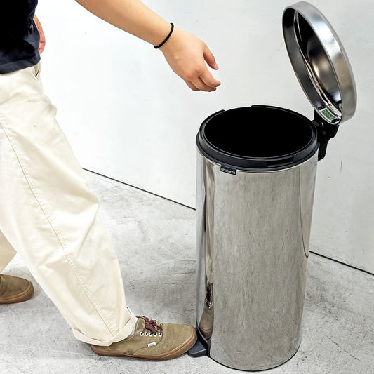 ブラバンシア brabantia ペダルビン NEWICON 30L ダストボックス ゴミ箱 ステンレス ●