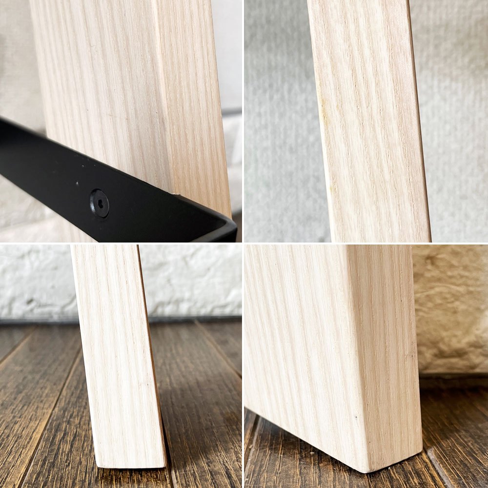 ノルメイド Norrmade ステップス STEPS シューズラック アッシュ材×スチール トゥールズデザイン Tools Design デンマーク 定価¥40,700- ◎