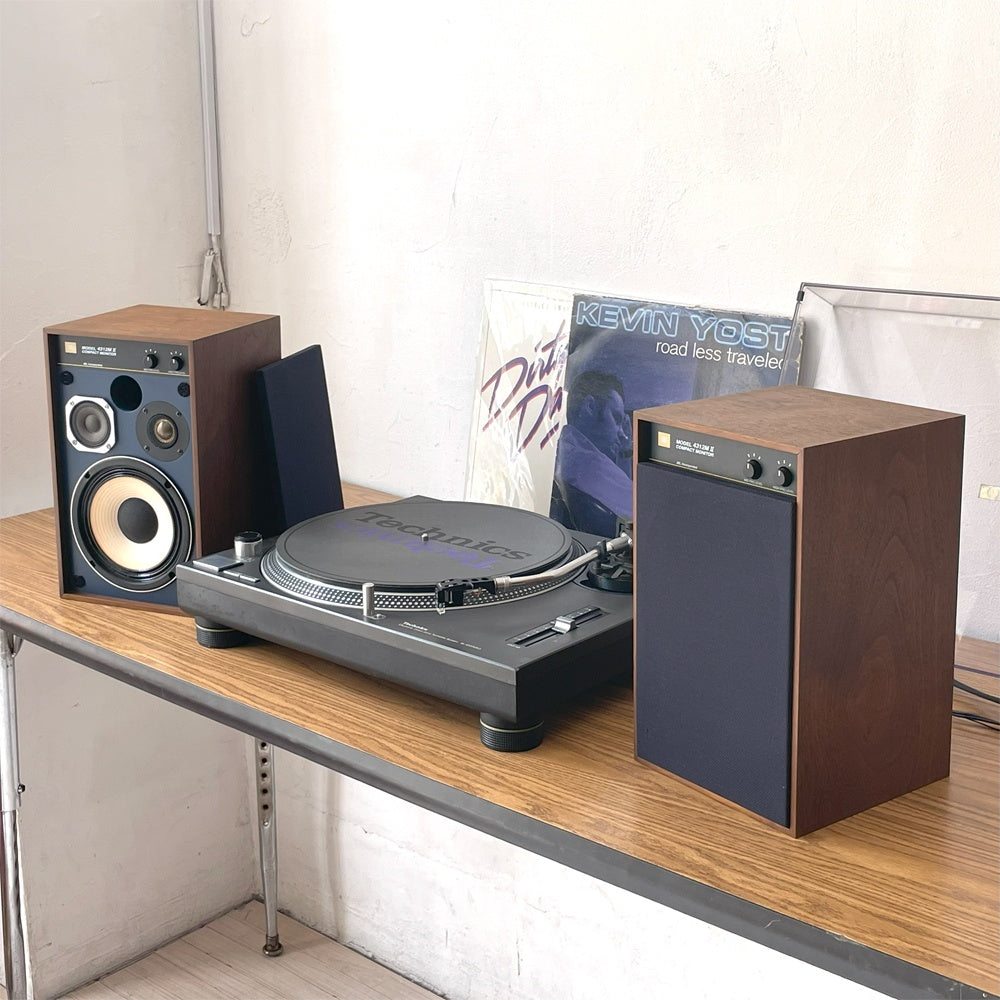 ジェービーエル JBL 4312MⅡWX (4312エムツー) ブックシェルフスピーカー 連番ペア コンパクトモニタースピーカー 美品 ★