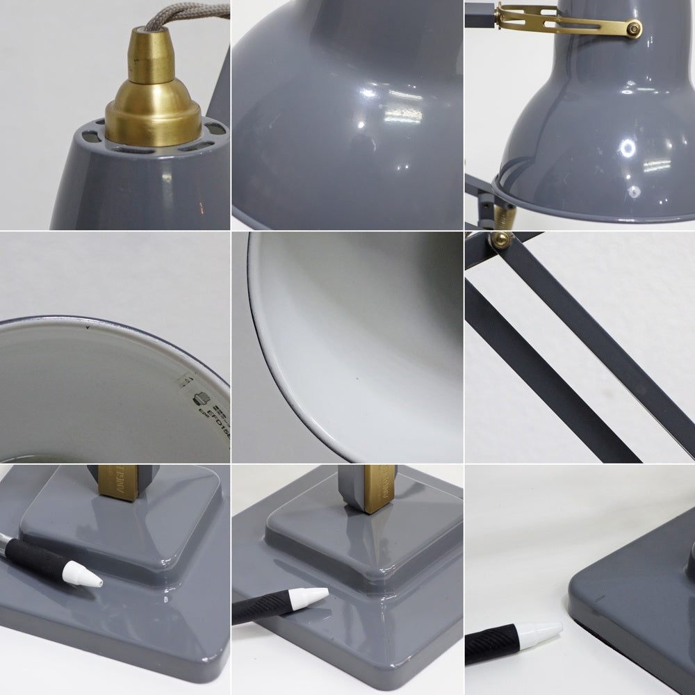 アングルポイズ ANGLEPOISE Original 1227 ブラスコレクション Brass Collection デスクランプ エレファントグレー ●