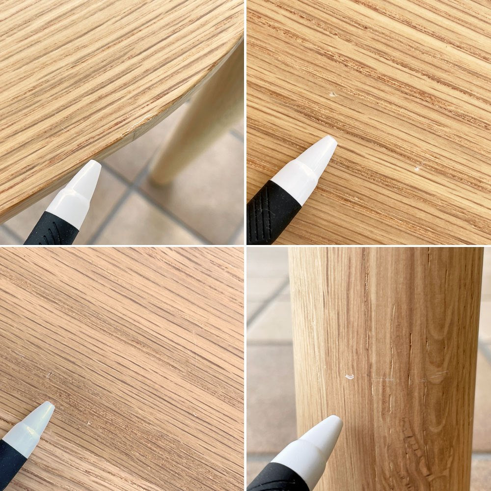 カリモクニュースタンダード Karimoku キャストール ダイニングテーブル CASTOR TABLE 150 ナラ材 ピュアオークカラー 定価145,200円 ◇
