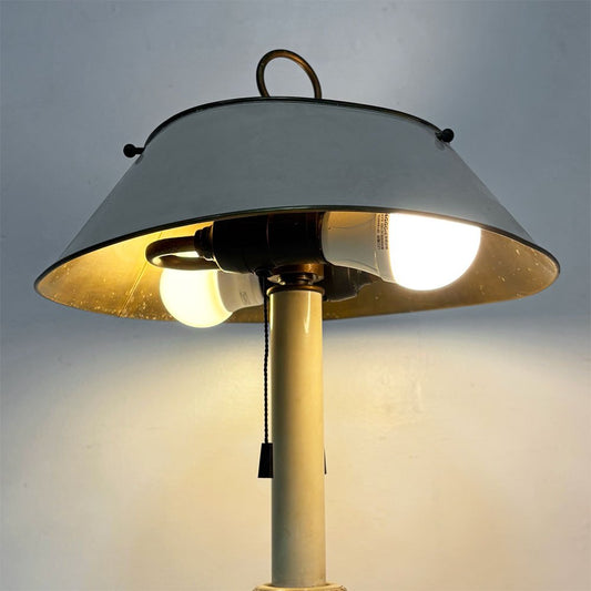 山菊工芸 テーブルランプ テーブルスタンド 銅板シェード 2灯 調光可 アールヌーボー ●